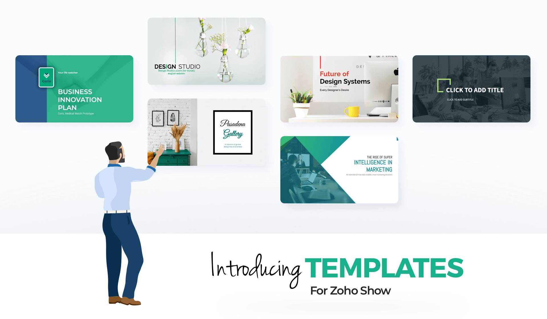 zoho presentation templates